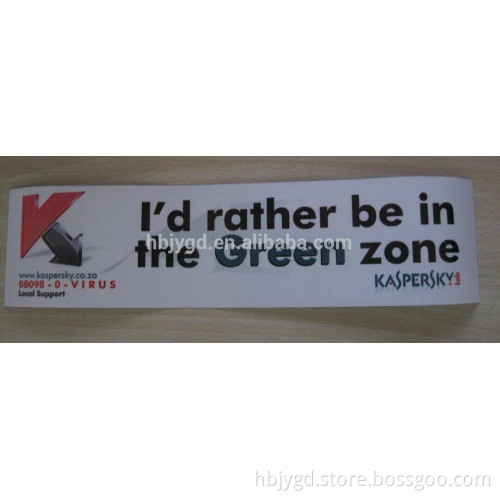 water proof vinyl sticker with printing